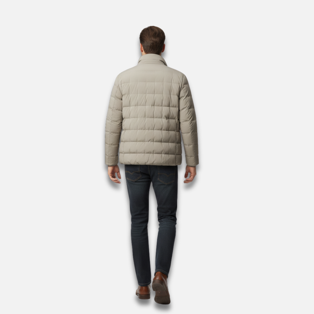 Unisex Slim Solid Down Jacket Laurel & Legacy