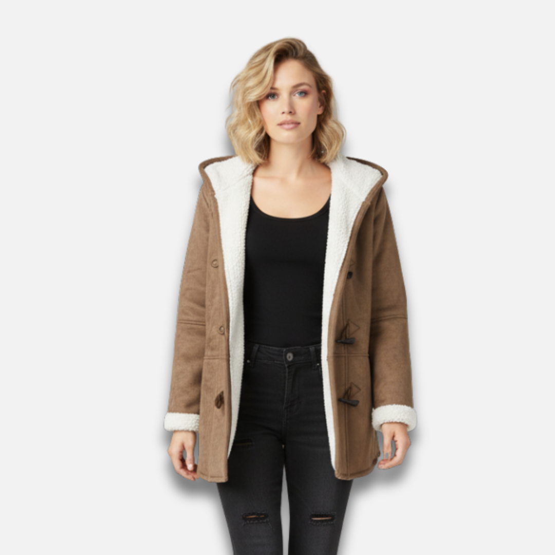Women’s Fleece-Lined Hooded Coat Laurel & Legacy
