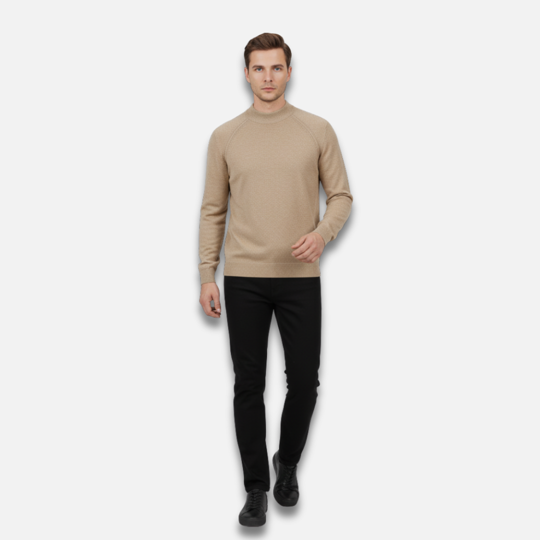 Men’s Half Turtleneck Cashmere Sweater Laurel & Legacy