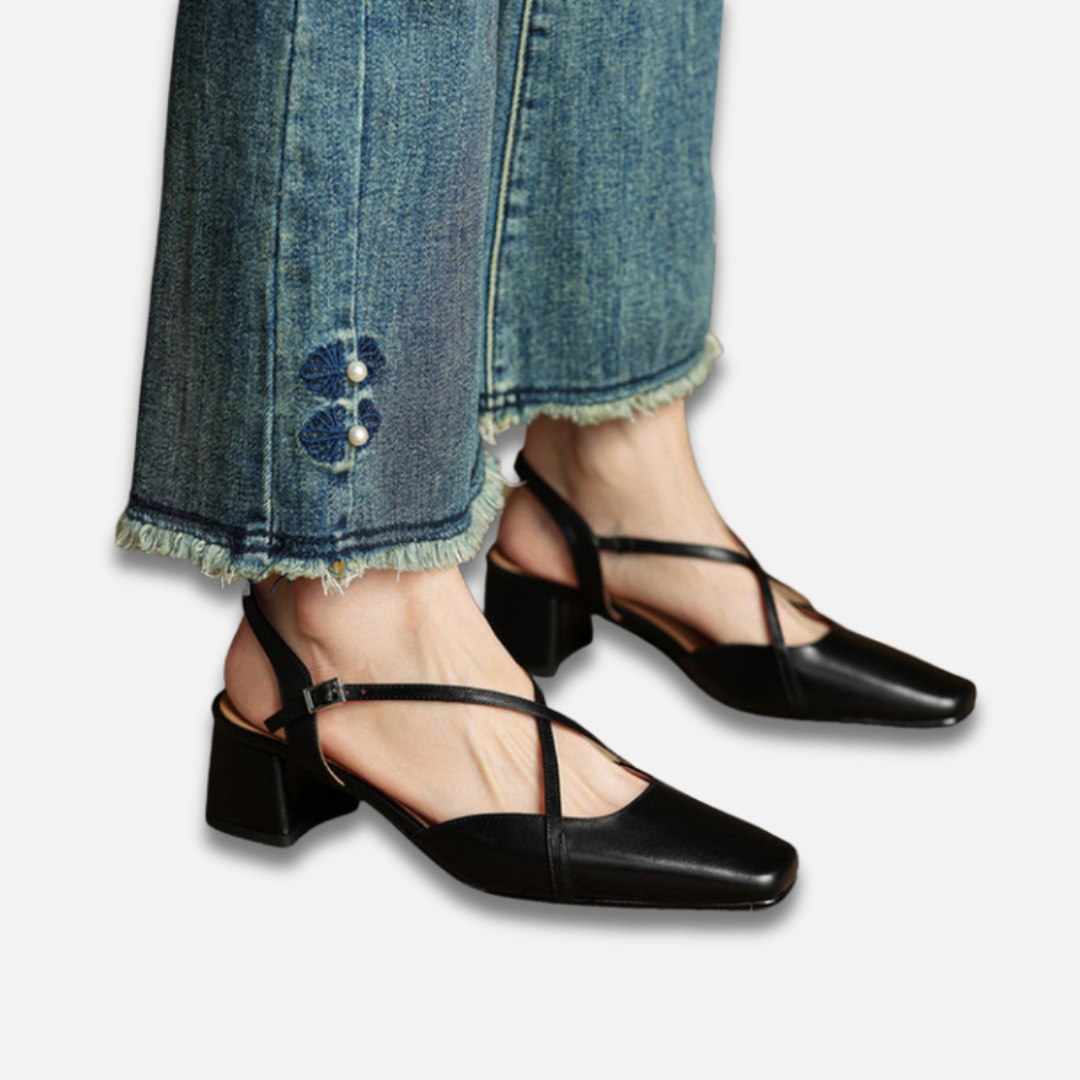 Women’s Modern Heel Slingback Pumps Laurel & Legacy