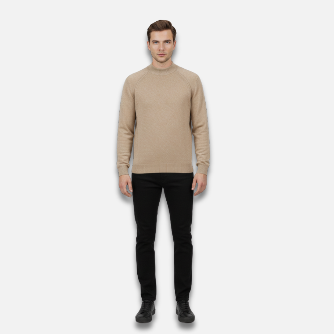 Men’s Half Turtleneck Cashmere Sweater Laurel & Legacy