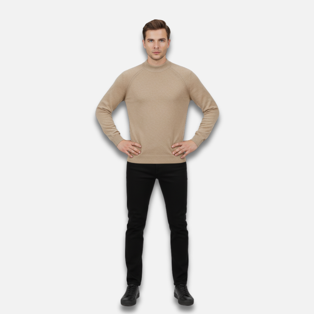 Men’s Half Turtleneck Cashmere Sweater Laurel & Legacy