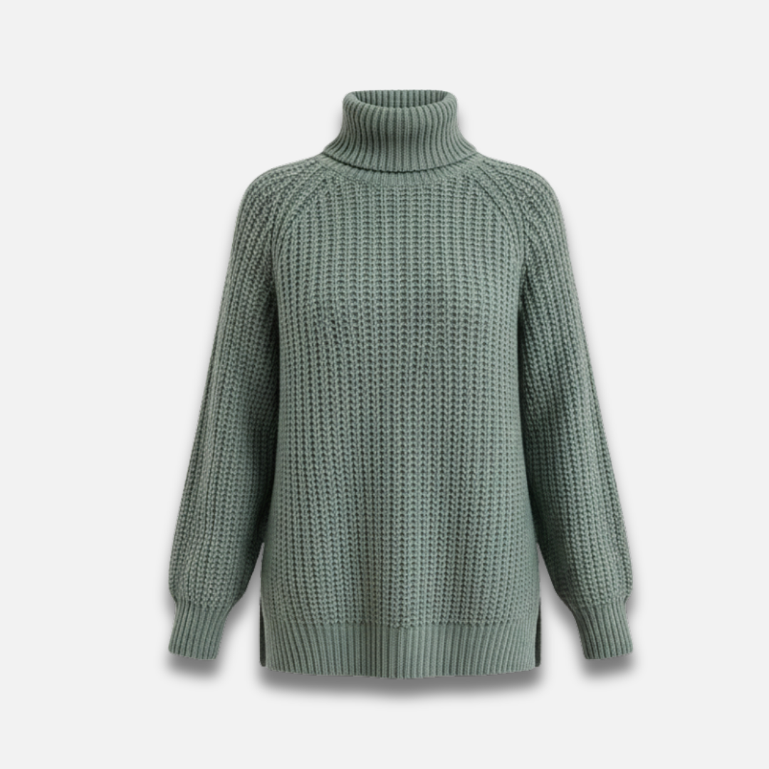 Women’s Ribbed Turtleneck Sweater Laurel & Legacy