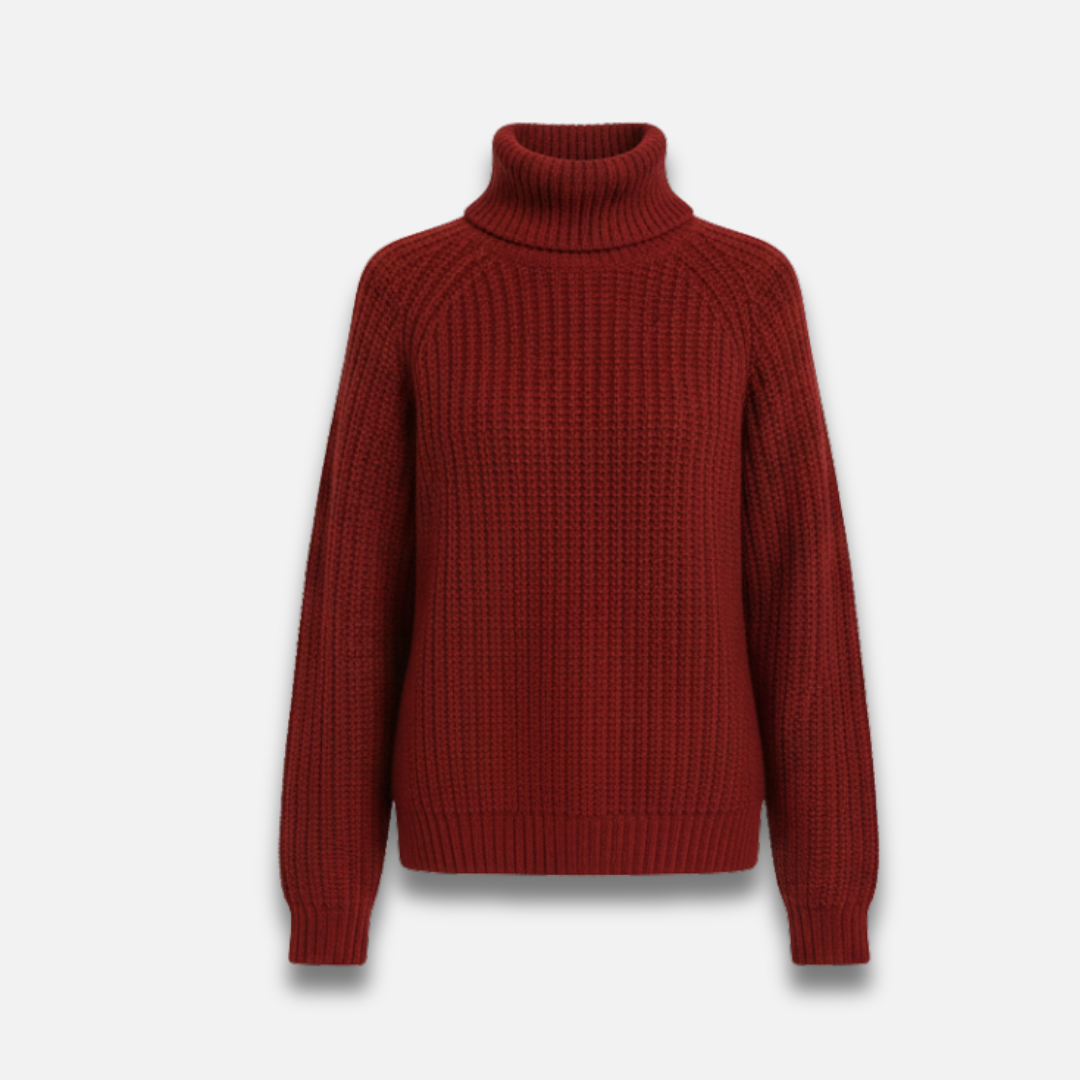 Women’s Ribbed Turtleneck Sweater Laurel & Legacy
