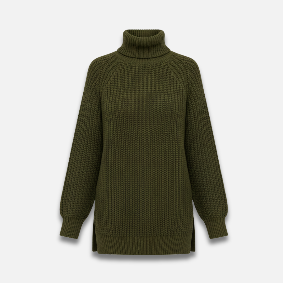 Women’s Ribbed Turtleneck Sweater Laurel & Legacy