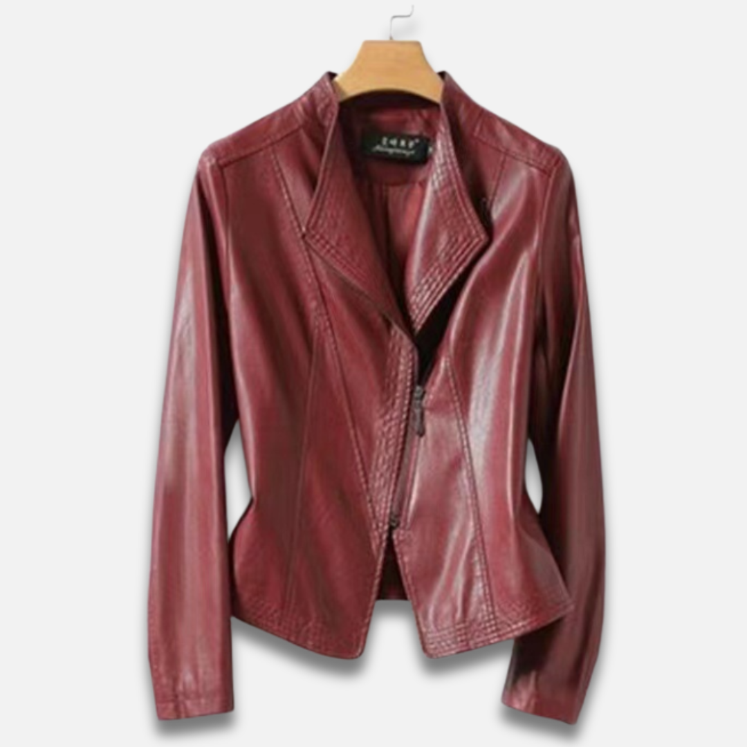 Women’s Genuine Leather Sheepskin Jacket Laurel & Legacy