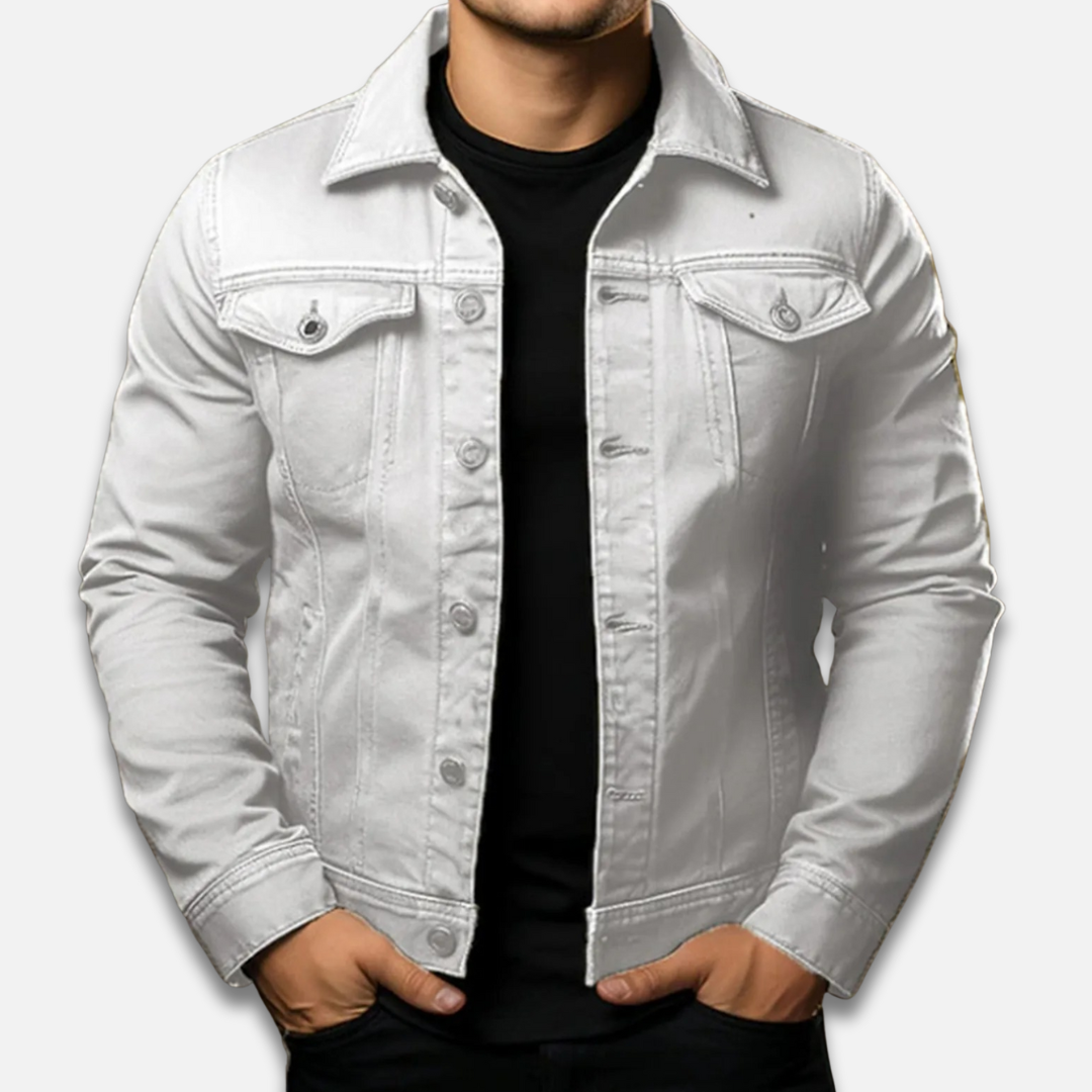 Men’s Button-Up Denim Jacket Laurel & Legacy