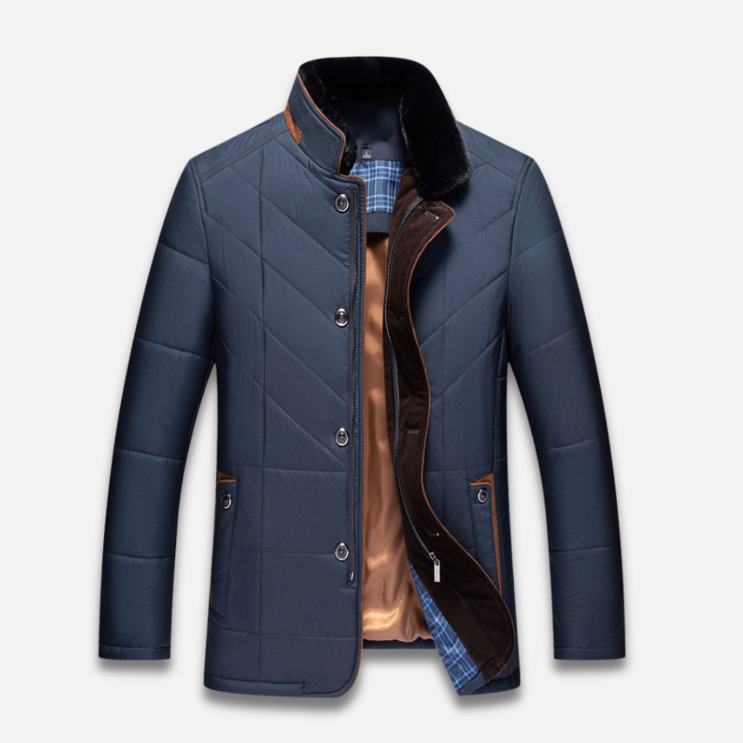 Men’s Warm Plush Cotton Jacket Laurel & Legacy