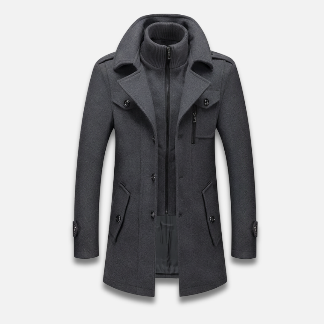 Men’s Wool Overcoat Laurel & Legacy