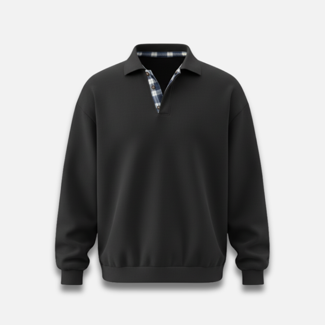 Men’s Long Sleeve Polo Shirt Laurel & Legacy