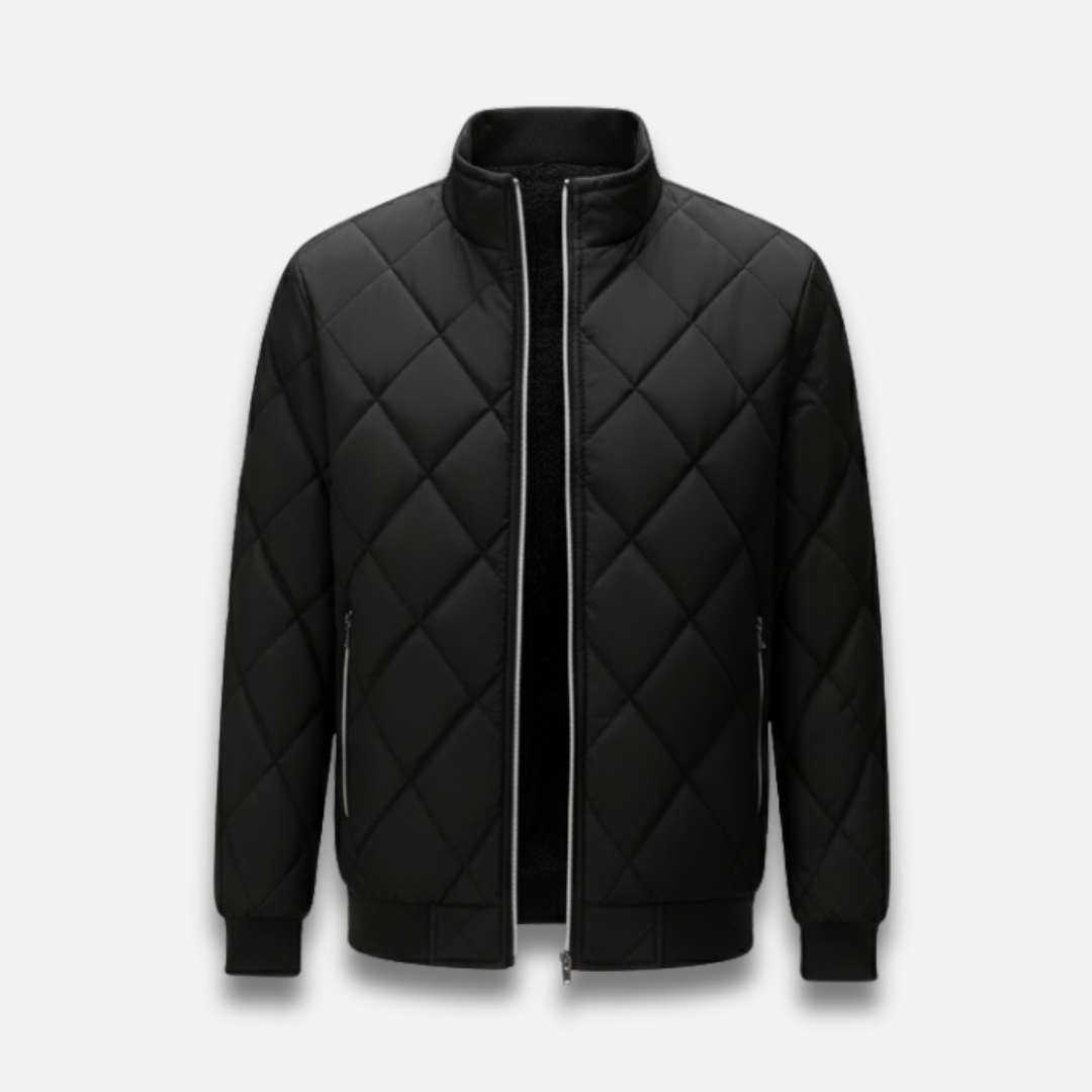 Men’s Quilted Zip-Up Jacket Laurel & Legacy
