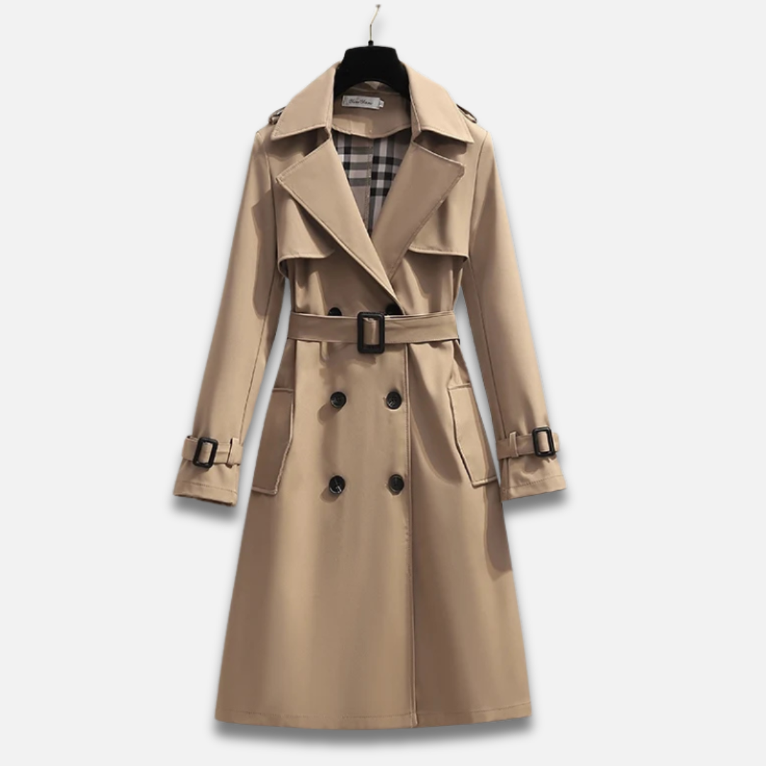 Women’s Long Belted Trench Coat Laurel & Legacy