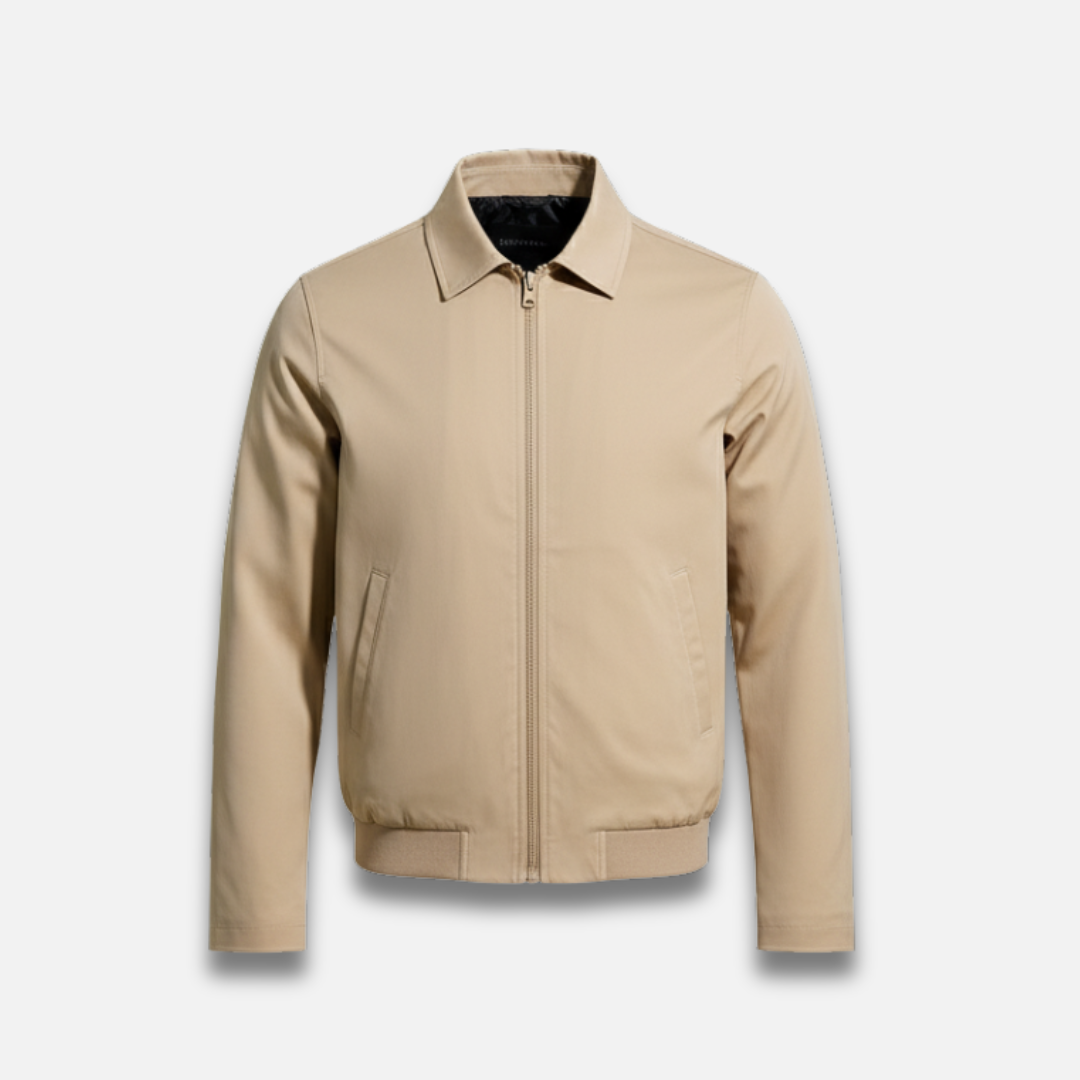 Men’s Business Zipper Raglan Jacket Laurel & Legacy