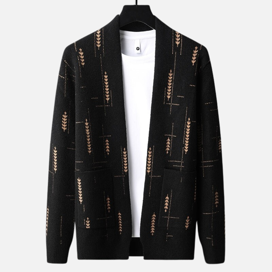 Men’s Pattern Knit Cardigan Laurel & Legacy