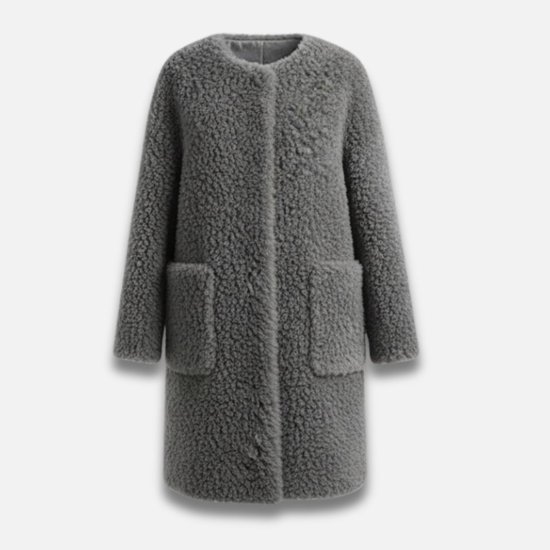 Women’s Shearling Faux Fur Coat Laurel & Legacy