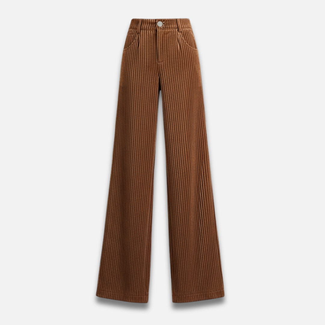 Women’s Wide Leg Velvet Trousers Laurel & Legacy