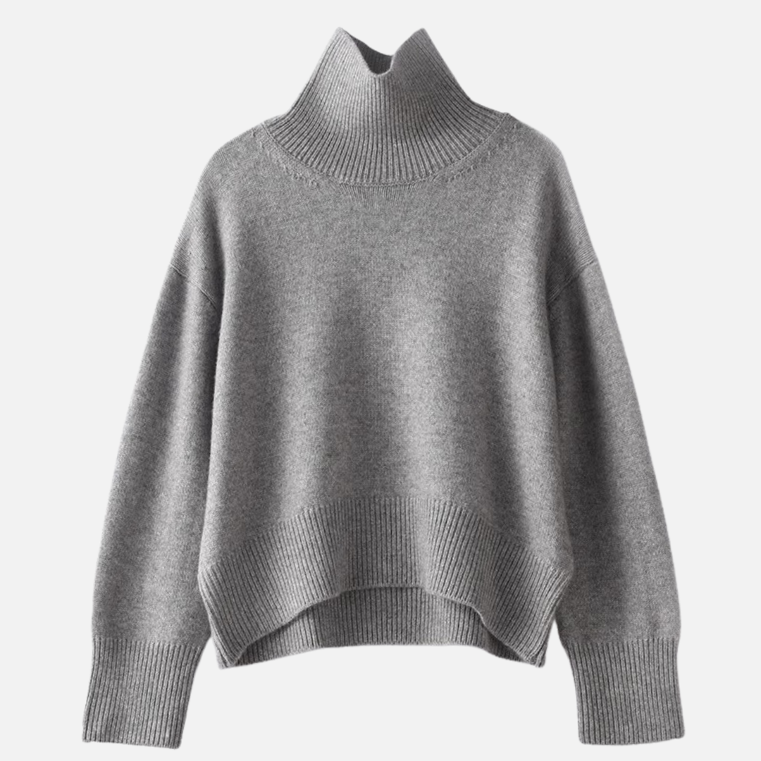 Women’s Pure Cashmere Turtleneck Sweater Laurel & Legacy