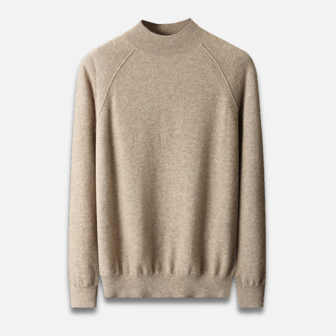 Men’s Half Turtleneck Cashmere Sweater Laurel & Legacy
