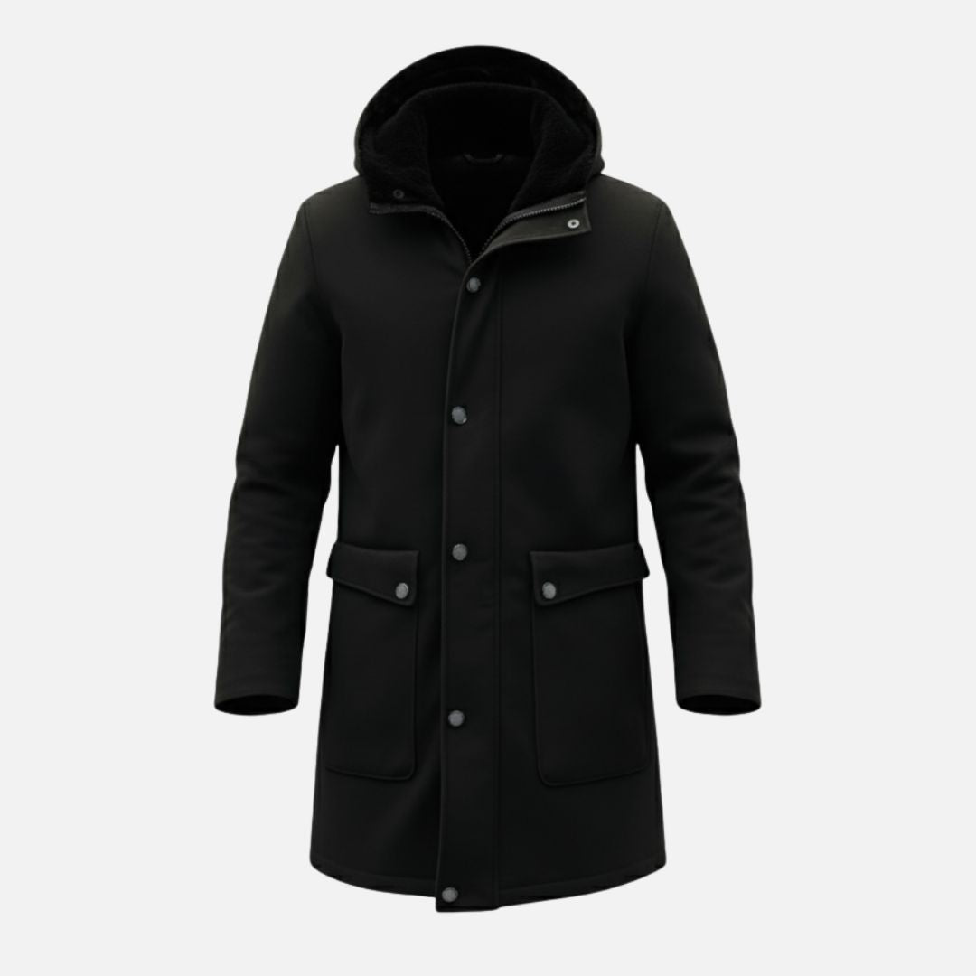 Men’s Wool Parka Coat Laurel & Legacy