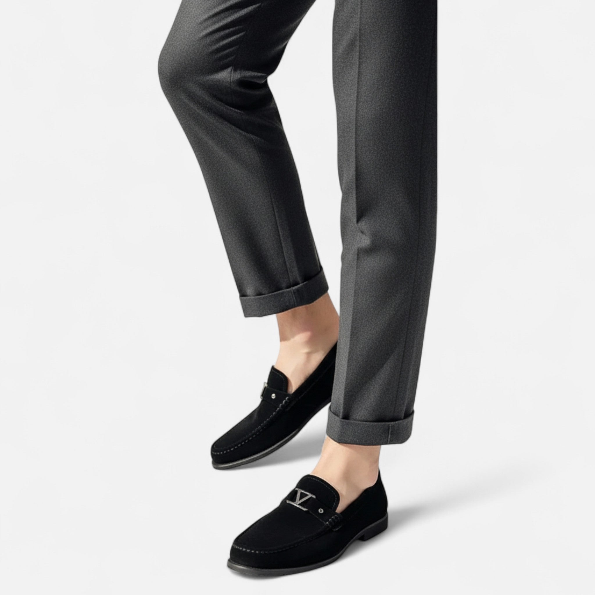 Laurel Legacy | Men’s Suede Slip-On Loafers Laurel & Legacy
