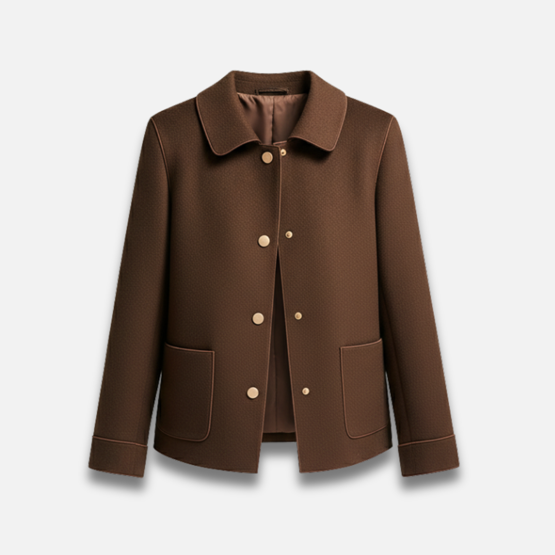 Women’s Minimalist Wool Coat Laurel & Legacy