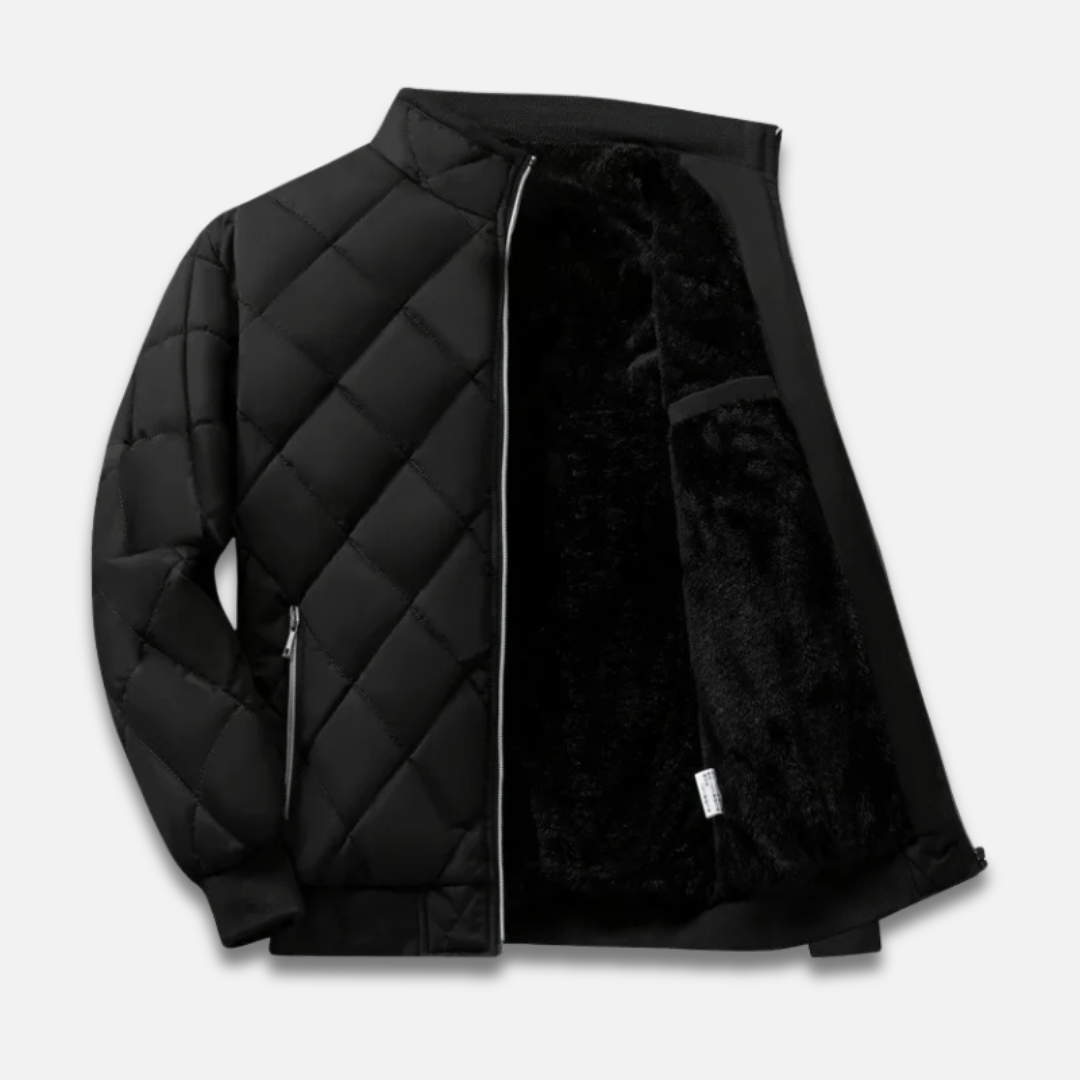 Men’s Quilted Zip-Up Jacket Laurel & Legacy