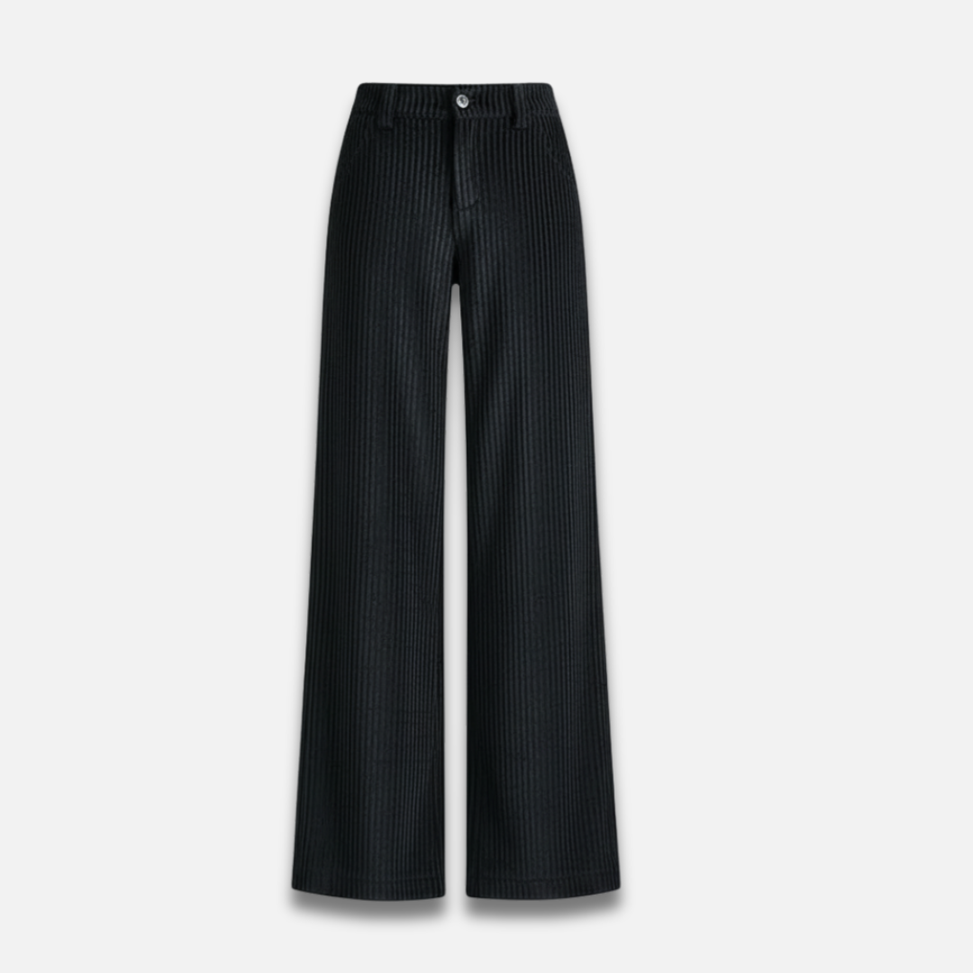 Women’s Wide Leg Velvet Trousers Laurel & Legacy