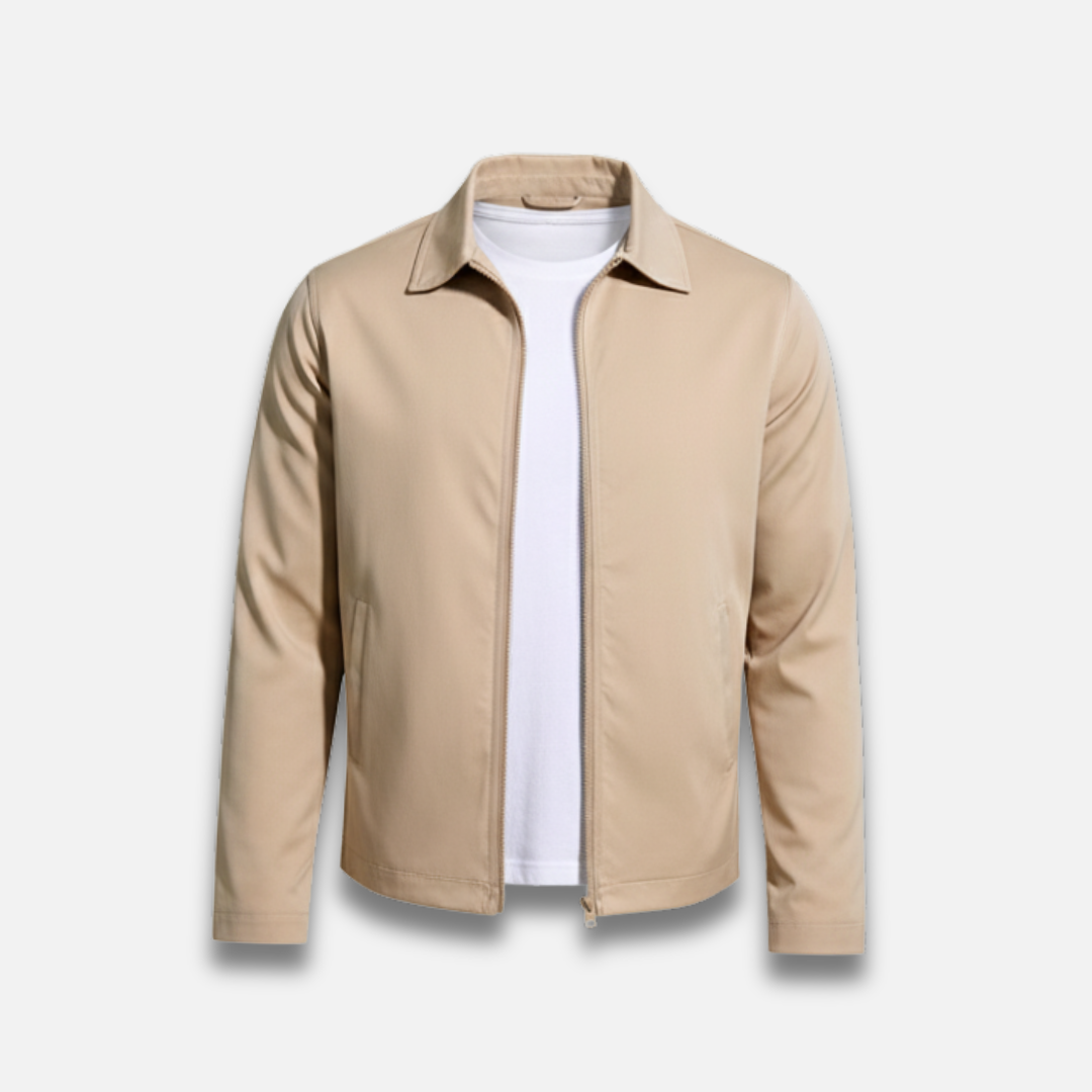 Men’s Business Zipper Raglan Jacket Laurel & Legacy