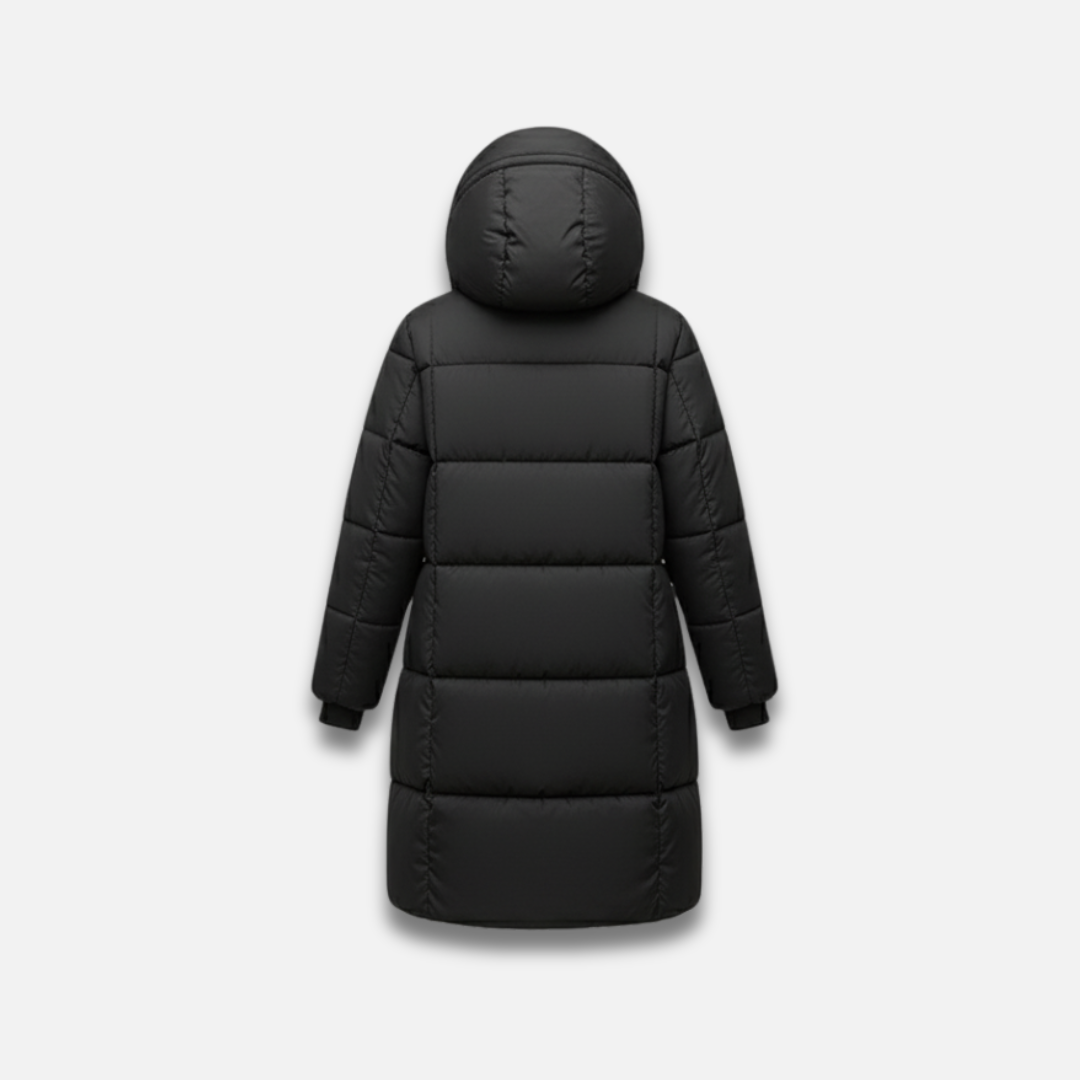 Women’s Long Down Coat Cotton-Padded Jacket Laurel & Legacy