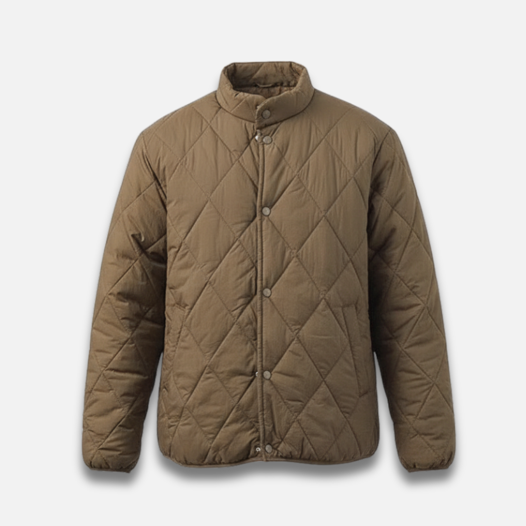Men’s Quilted Cotton-Padded Jacket Laurel & Legacy