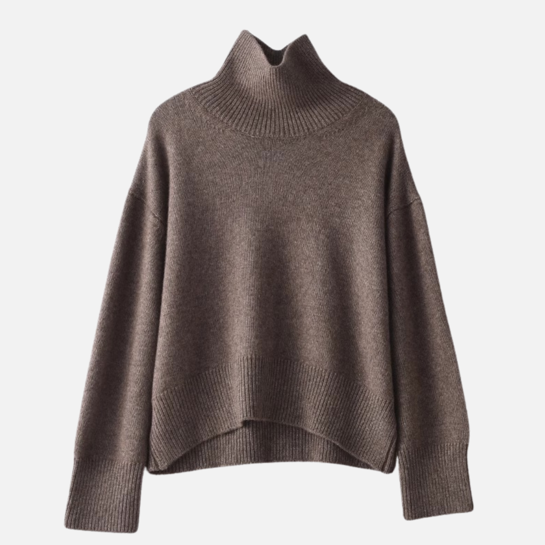 Women’s Pure Cashmere Turtleneck Sweater Laurel & Legacy