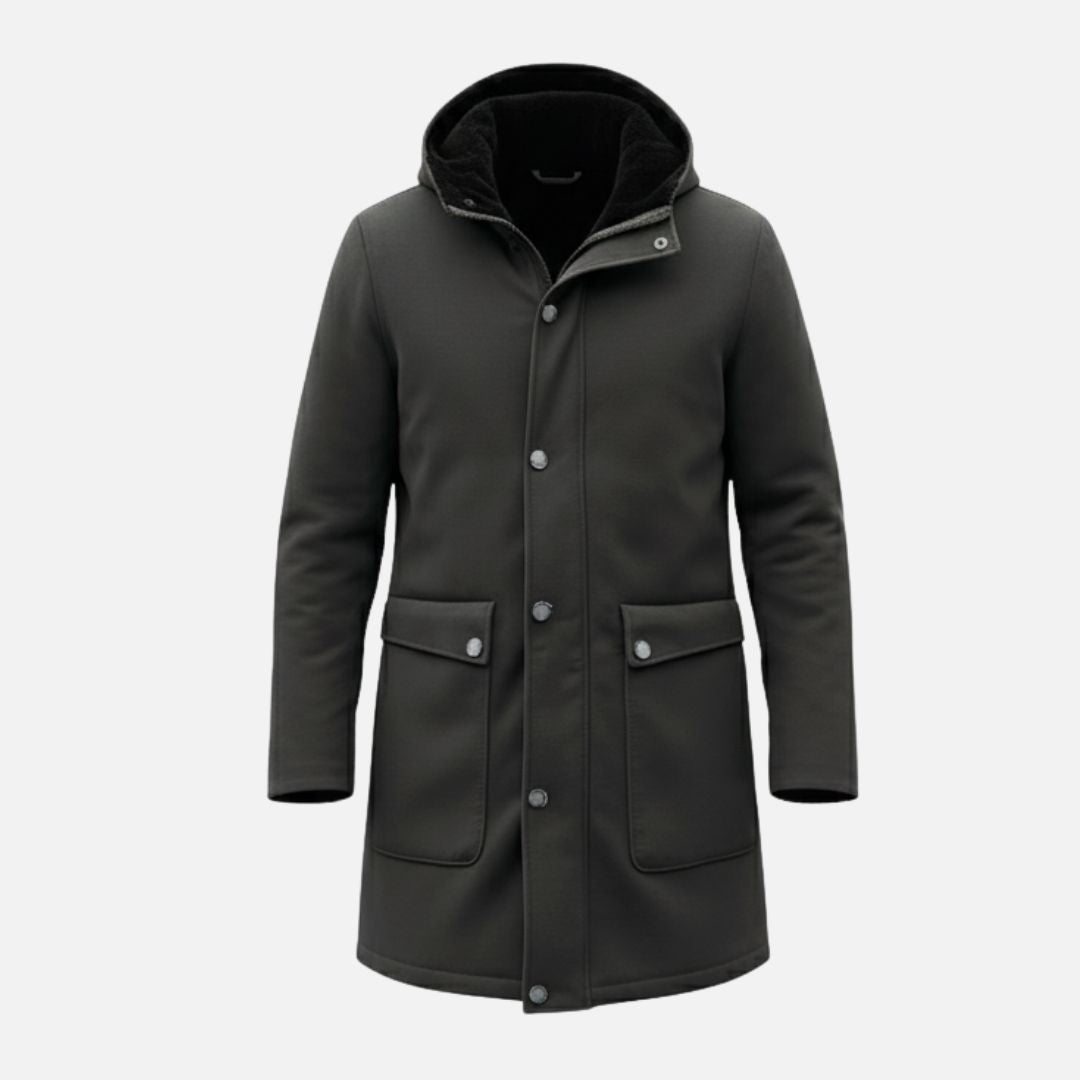 Men’s Wool Parka Coat Laurel & Legacy