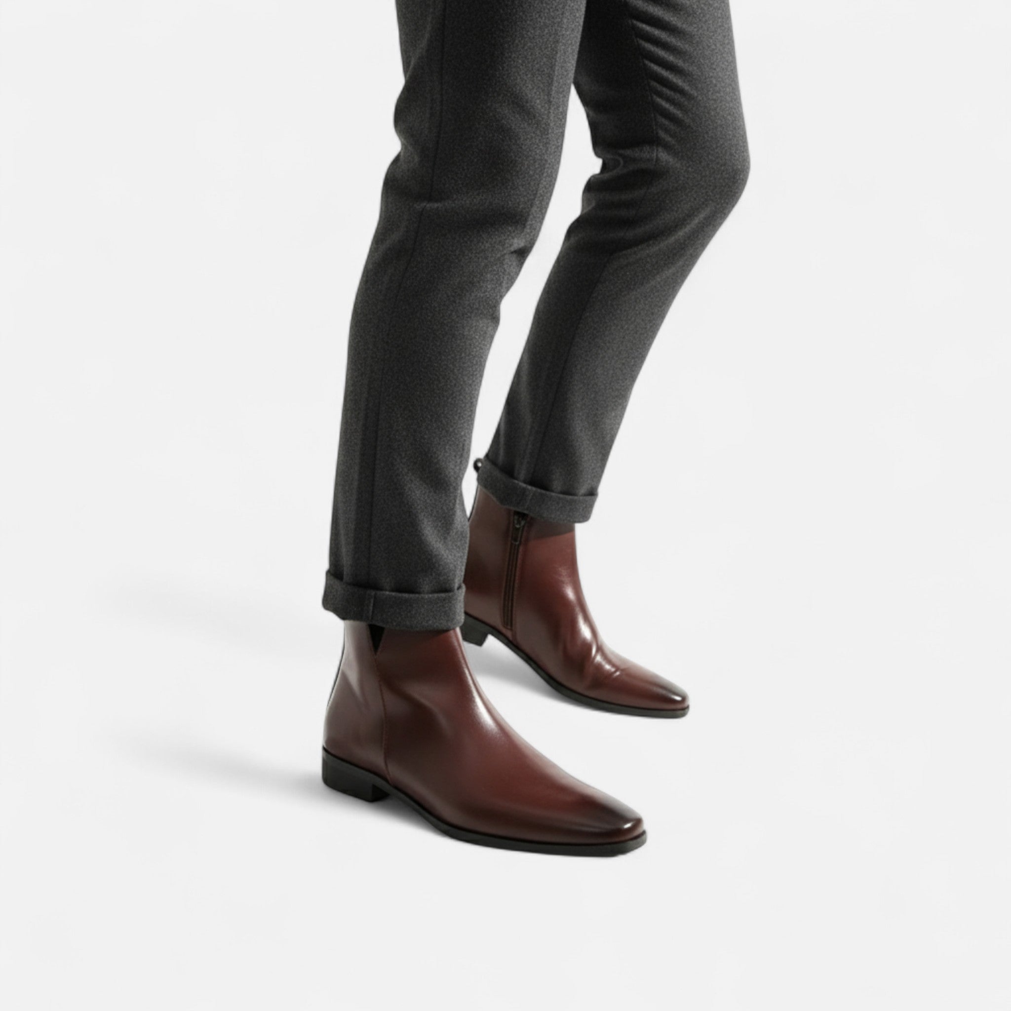 Laurel Legacy | Men’s High-Top PU Leather Boots Laurel & Legacy