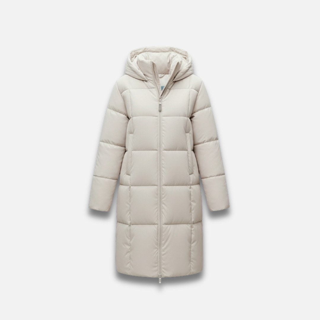 Women’s Long Down Coat Cotton-Padded Jacket Laurel & Legacy