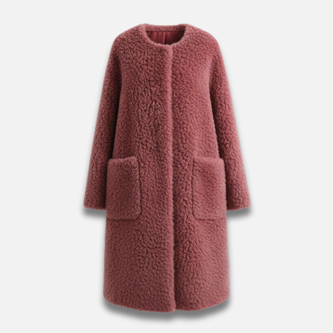 Women’s Shearling Faux Fur Coat Laurel & Legacy