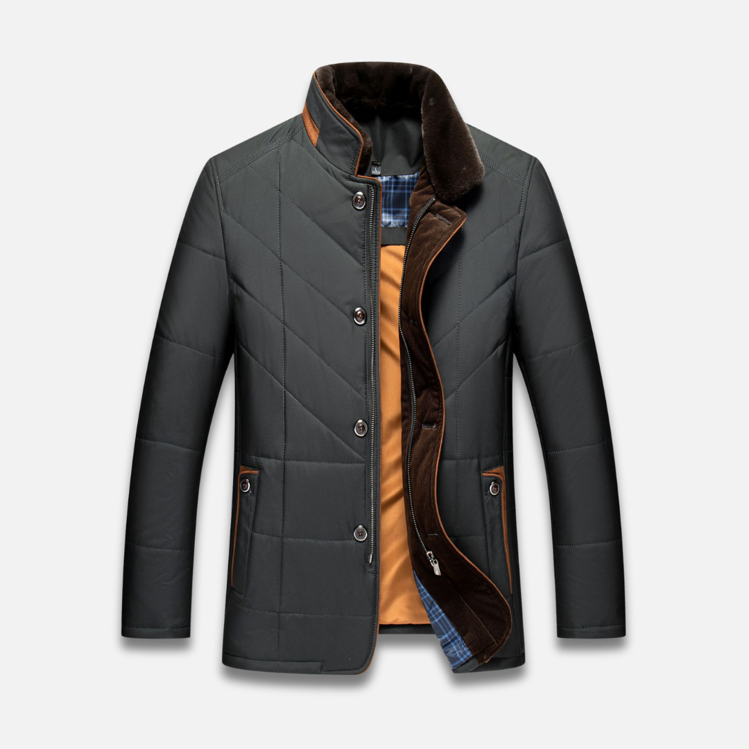 Men’s Warm Plush Cotton Jacket Laurel & Legacy