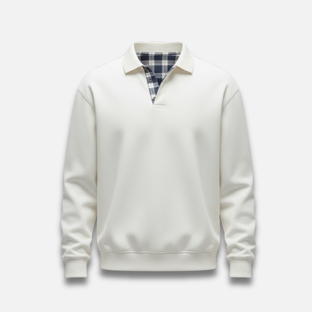 Men’s Long Sleeve Polo Shirt Laurel & Legacy