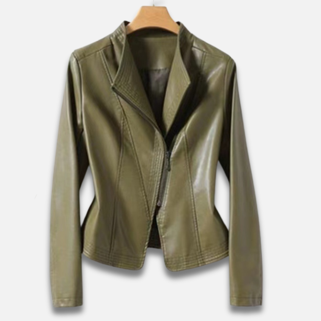Women’s Genuine Leather Sheepskin Jacket Laurel & Legacy