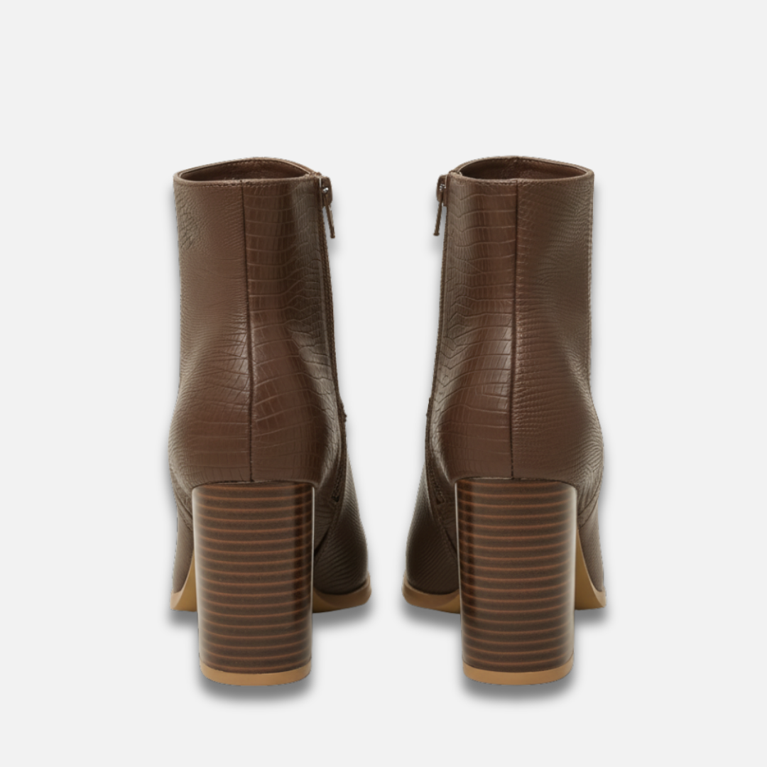 Women’s Pointed Toe Zipper Ankle Boots Laurel & Legacy