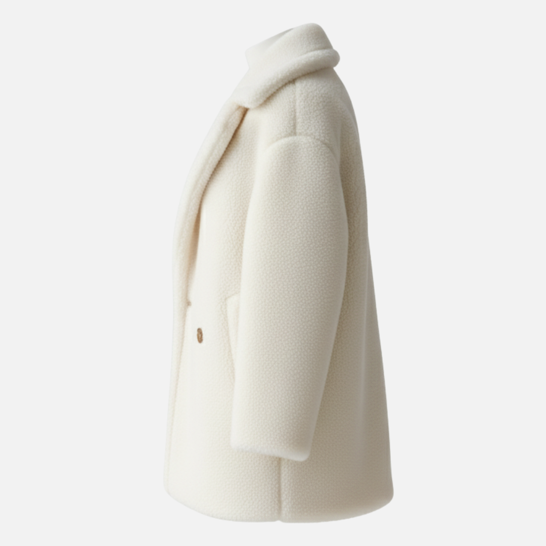 Women’s Lapel Modern Teddy Coat Laurel & Legacy