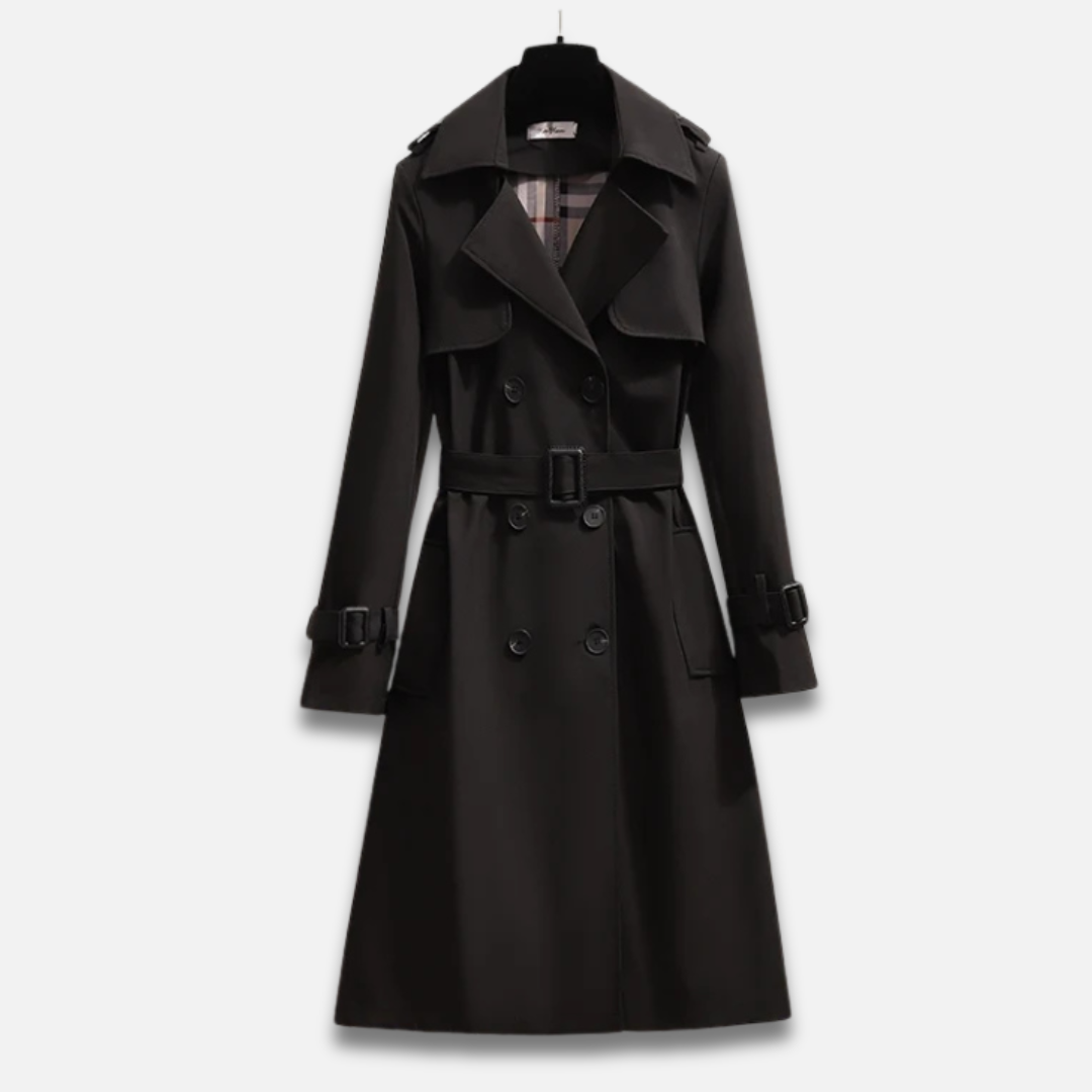 Women’s Long Belted Trench Coat Laurel & Legacy