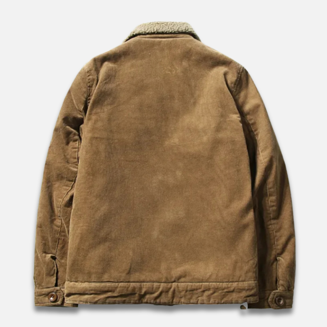 Men’s Corduroy Sherpa Collar Parka Laurel & Legacy