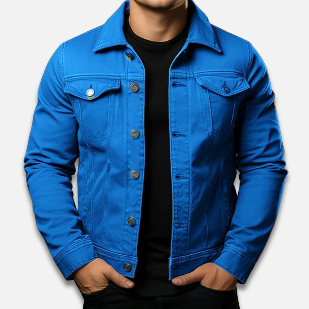 Men’s Button-Up Denim Jacket Laurel & Legacy