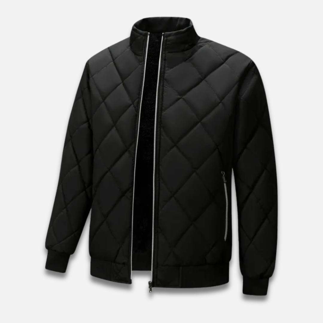 Men’s Quilted Zip-Up Jacket Laurel & Legacy