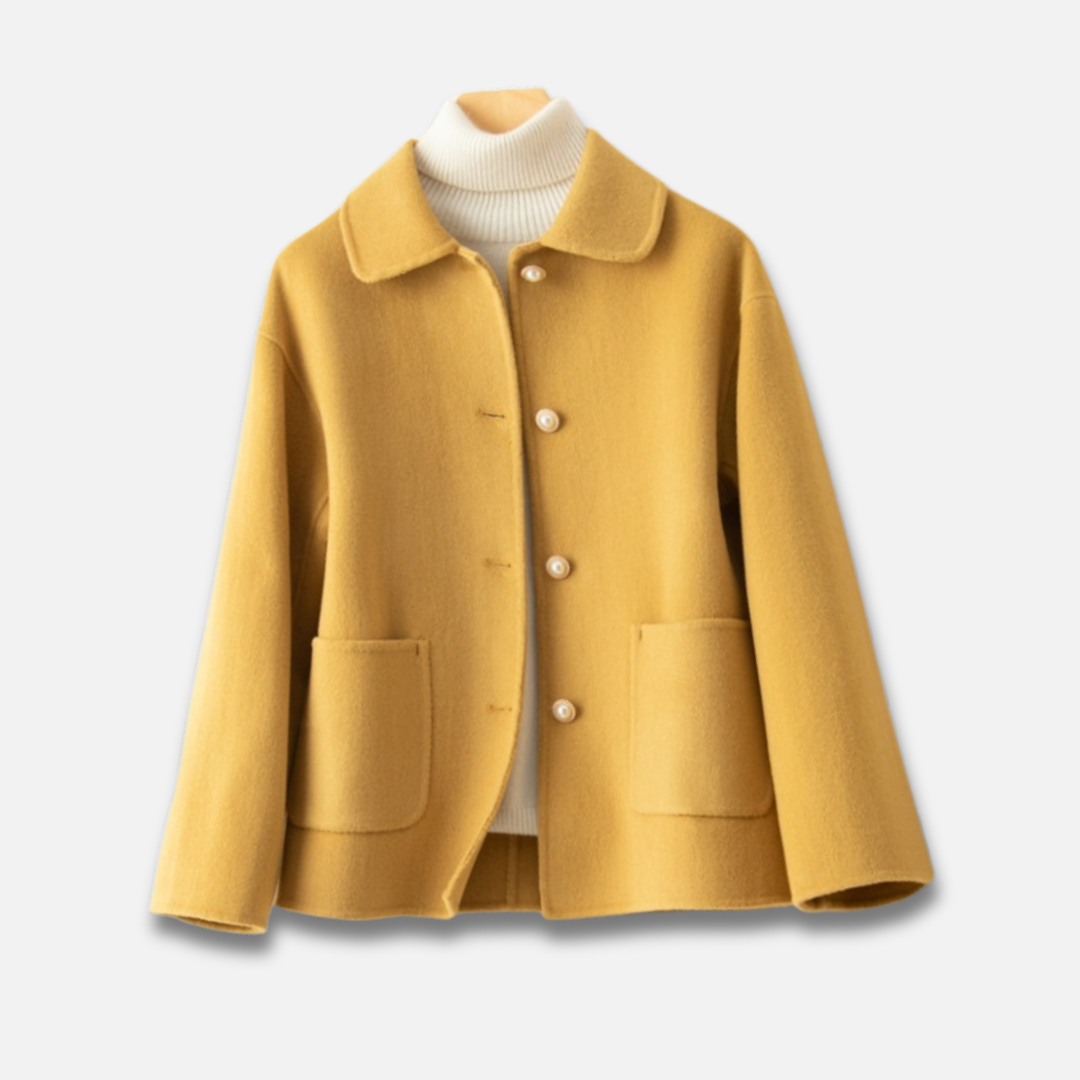 Women’s Cashmere Lapel Coat Laurel & Legacy