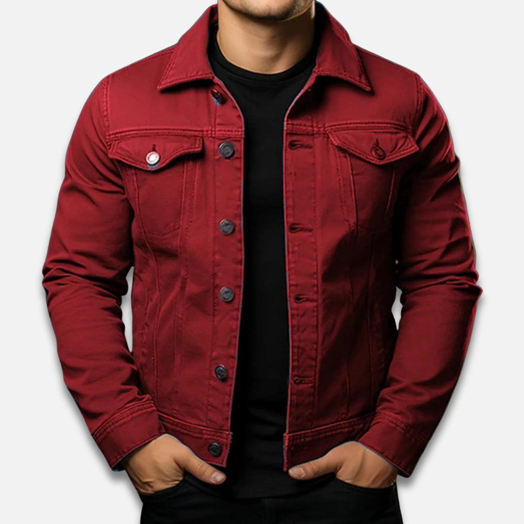 Men’s Button-Up Denim Jacket Laurel & Legacy