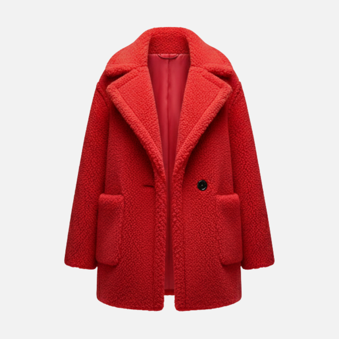 Women’s Lapel Modern Teddy Coat Laurel & Legacy