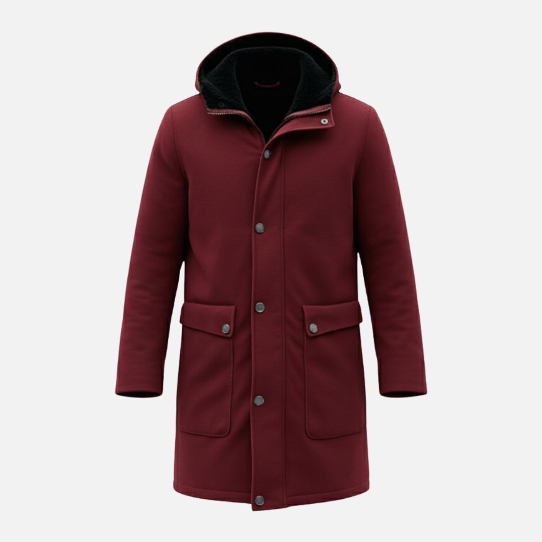 Men’s Wool Parka Coat Laurel & Legacy
