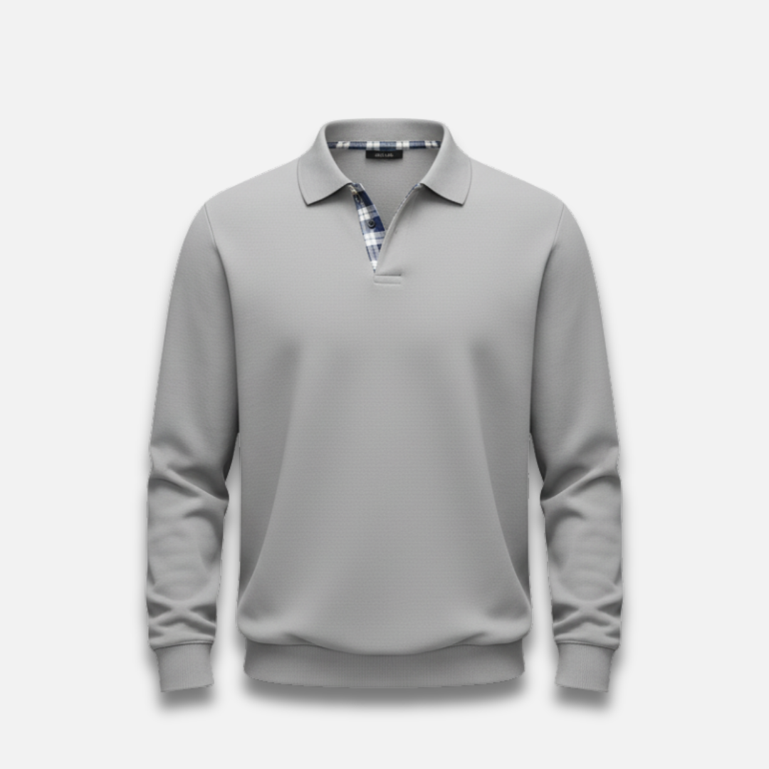 Men’s Long Sleeve Polo Shirt Laurel & Legacy