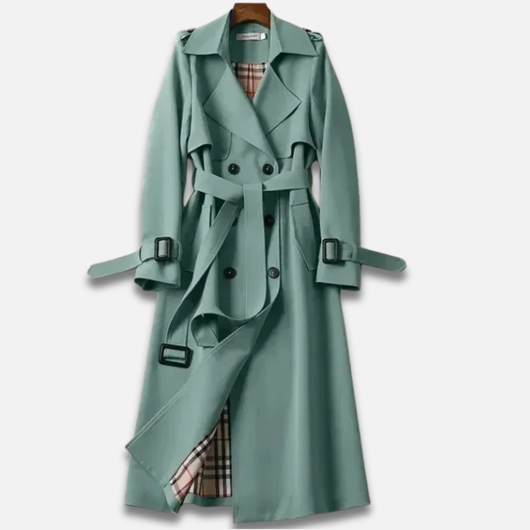 Women’s Long Belted Trench Coat Laurel & Legacy
